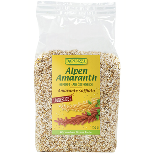 Bio Alpen-Amaranth gepufft