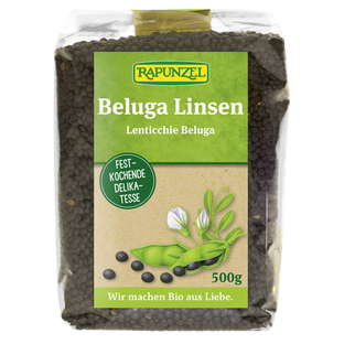 Bio Beluga Linsen schwarz