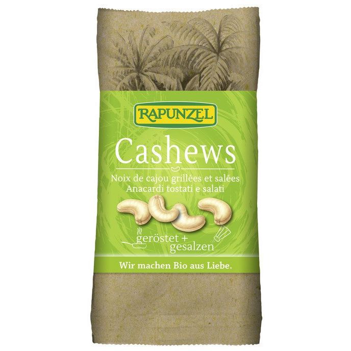 Bio Cashewkerne geröstet und gesalzen
