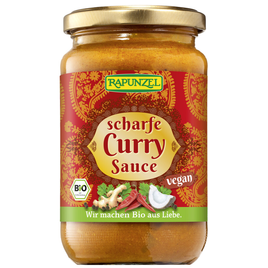Bio Curry-Sauce scharf