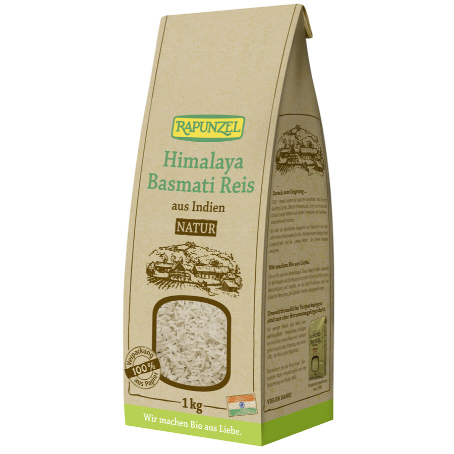Bio Himalaya Basmati Reis natur / Vollkorn