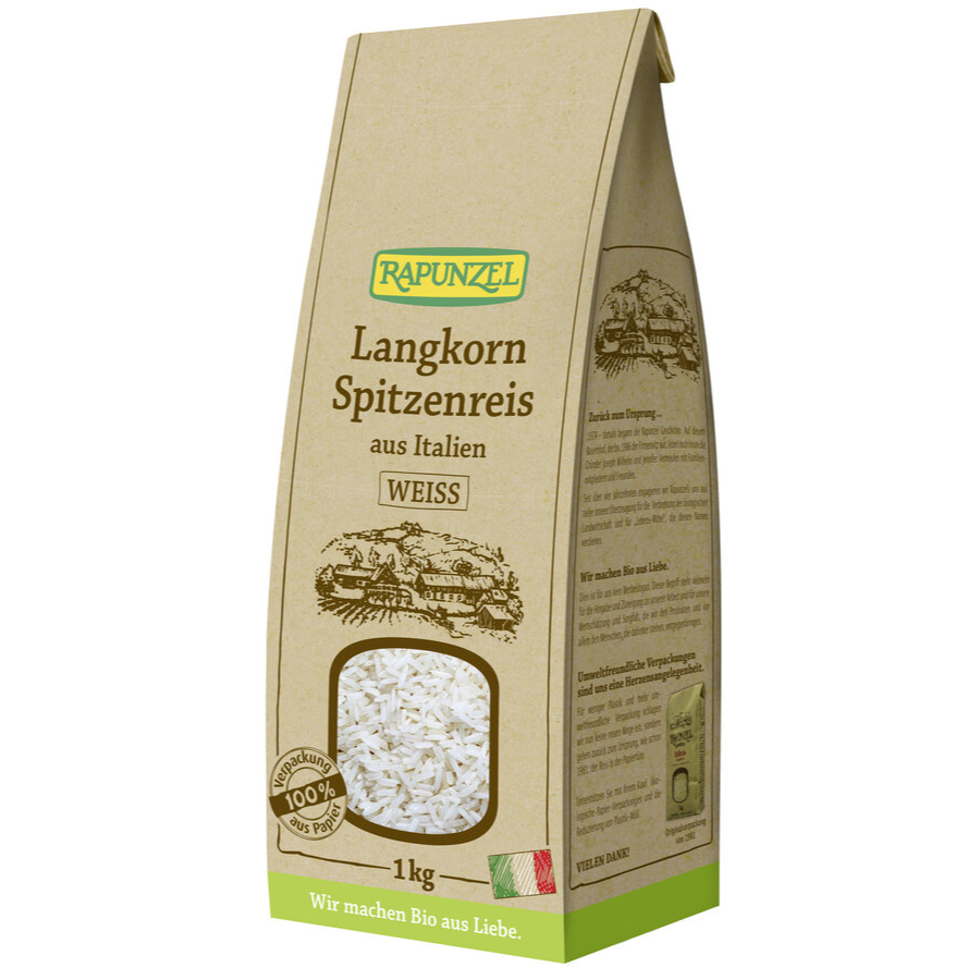 Bio Langkorn Spitzenreis weiß