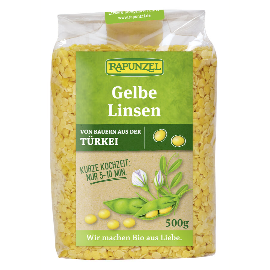 Bio Linsen gelb