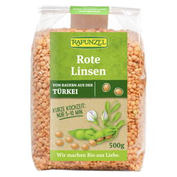 Bio Linsen rot