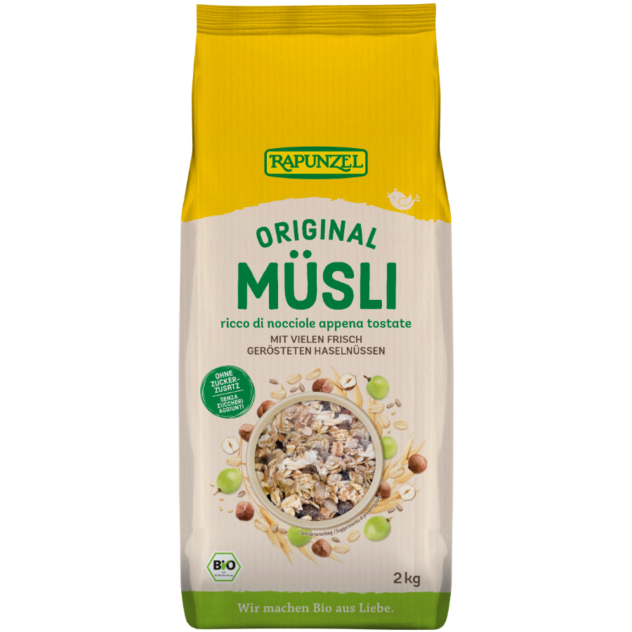 Bio Müsli Original, Vorratsgröße 2 kg