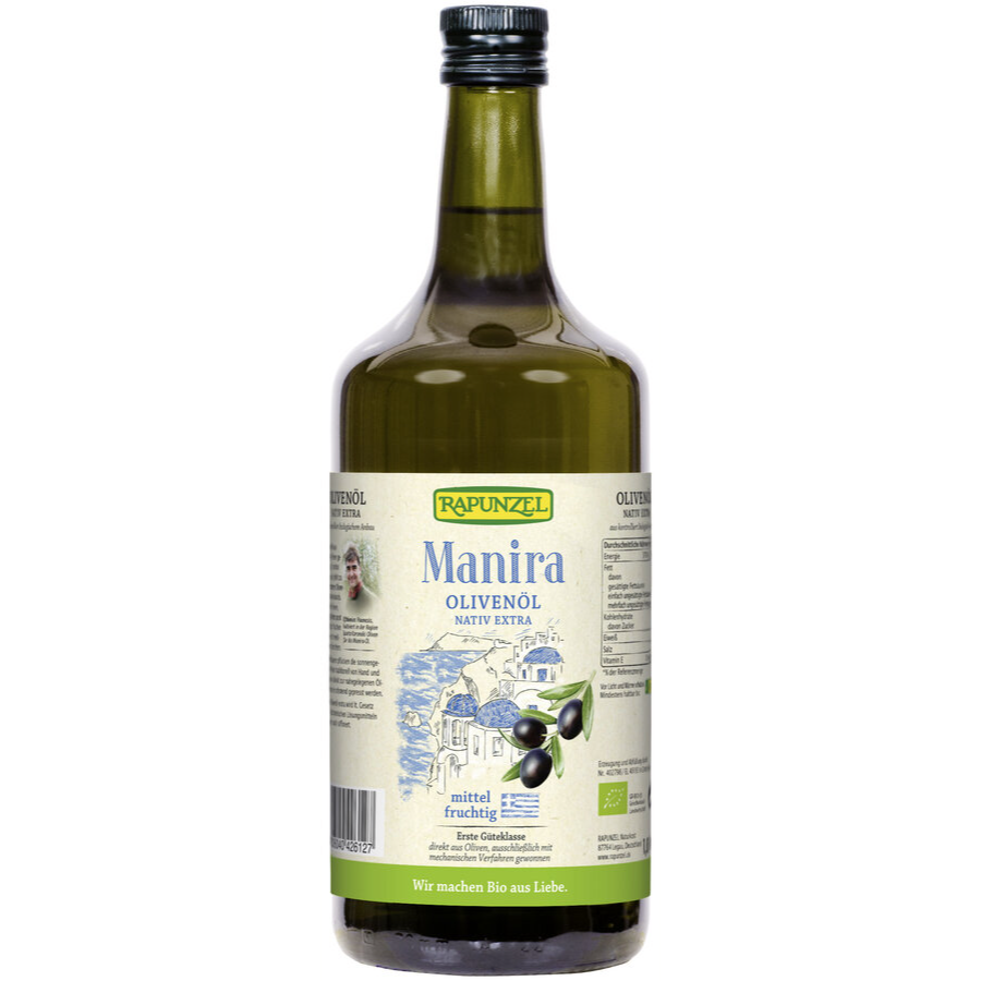 Bio Olivenöl Manira nativ extra, 1 l