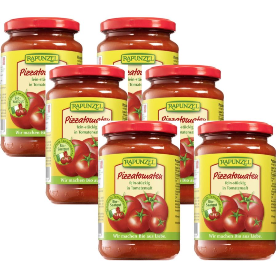Bio Pizzatomaten, Karton 6 Stk.