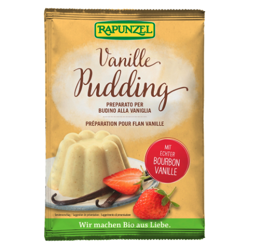 Bio Pudding-Pulver Vanille