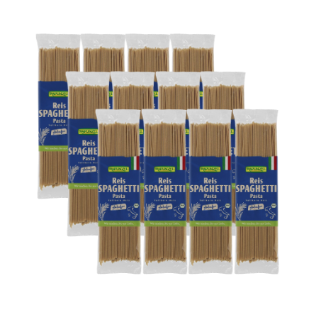 Bio Reis-Spaghetti, Karton 12 Stk., glutenfrei