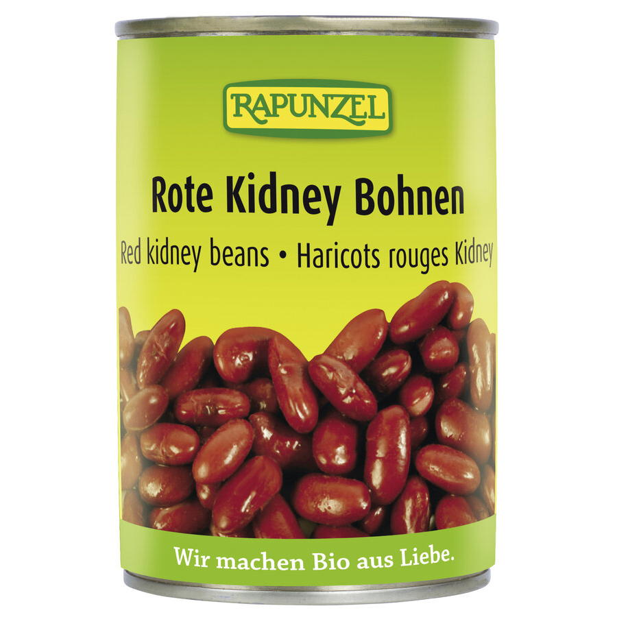 Bio Rote Kidney Bohnen in der Dose