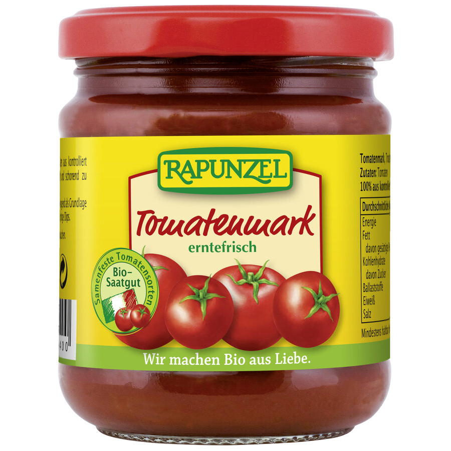 Bio Tomatenmark, einfach konzentriert (22% Tr.M.)