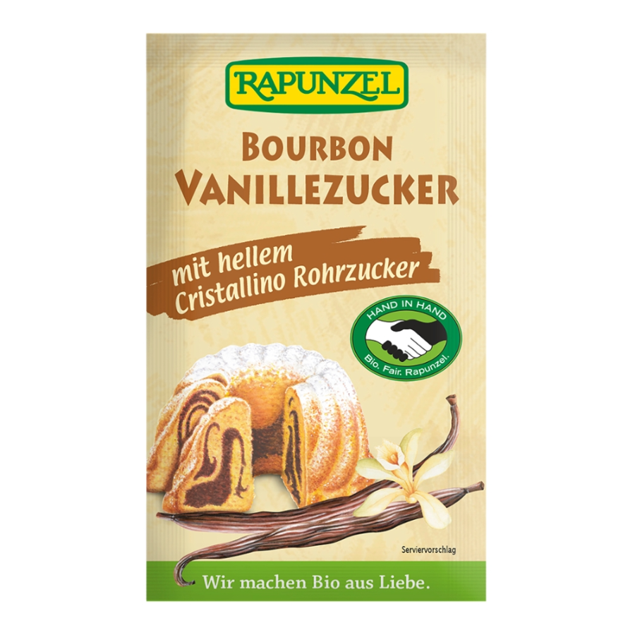 Bio Vanillezucker, 4 Stück