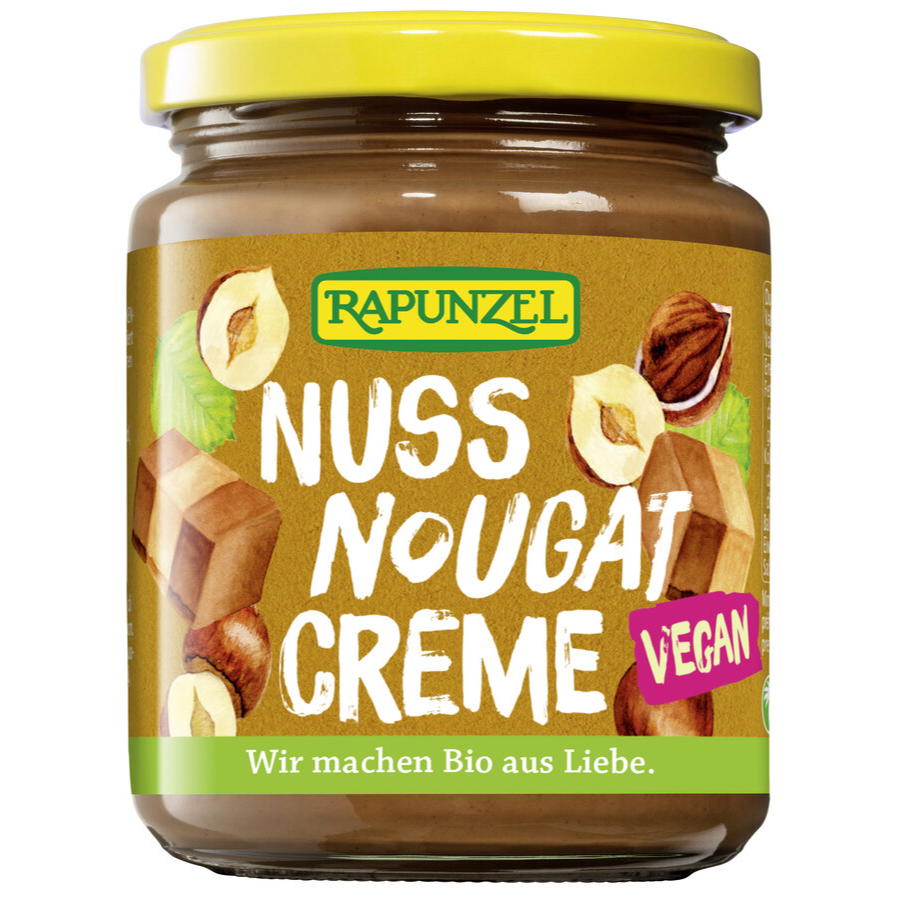 Bio vegane Nuss-Nougat-Creme