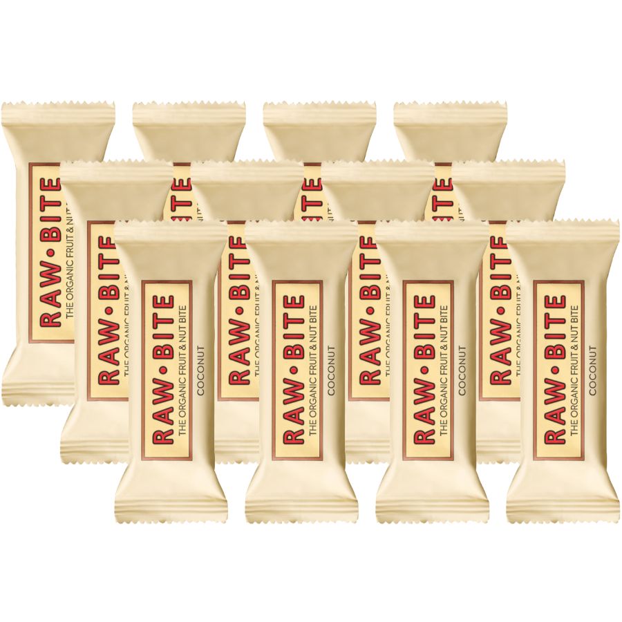 Bio Fruchtriegel Coconut, Karton 12 Stk.