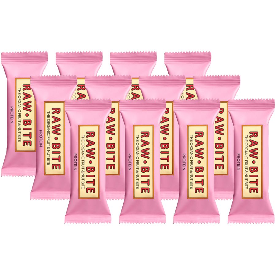 Bio Fruchtriegel Protein, Karton 12 Stk.