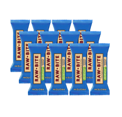 Bio Fruchtriegel Protein Smooth Cacao, Karton 12 Stk.