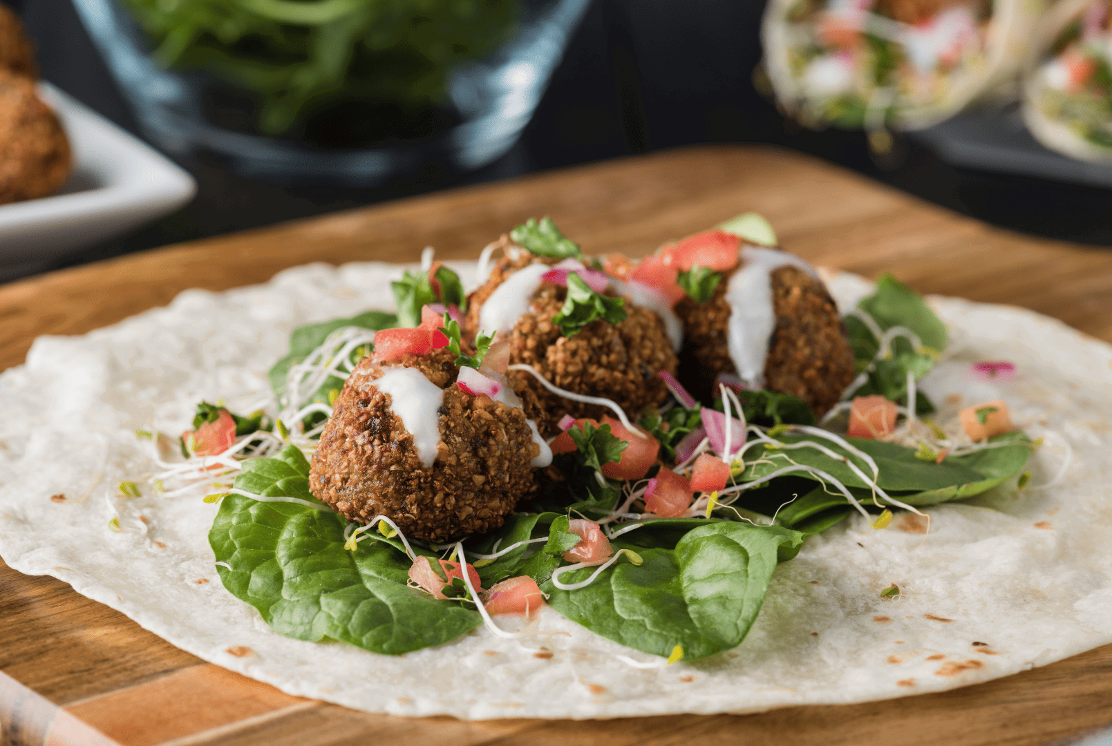 Recette falafels et sauce tarator