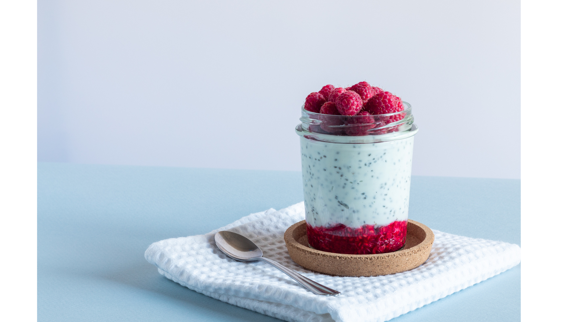Recette pudding de chia et framboises
