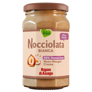 Bio Nocciolata Bianca Haselnuss Aufstrich