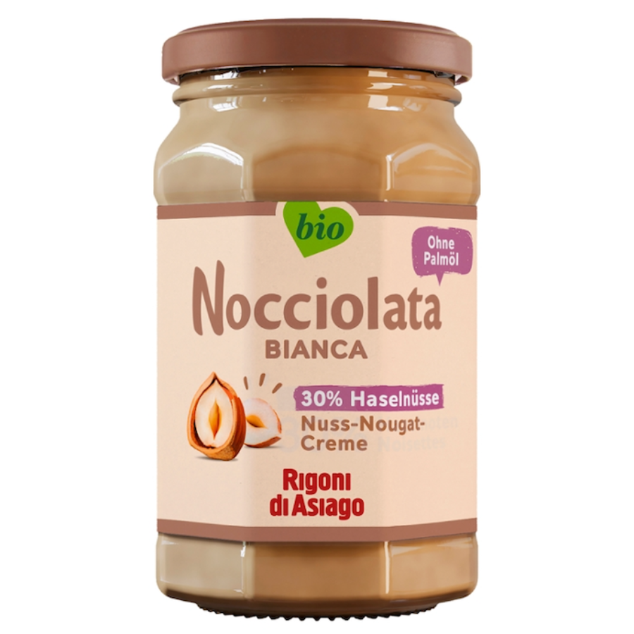 Bio Nocciolata Bianca Haselnuss Aufstrich