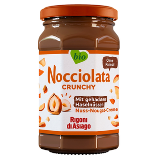 Bio Nocciolata Crunchy Haselnuss-Nougat Aufstrich