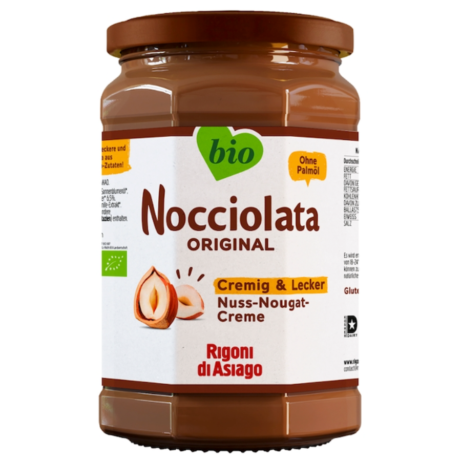 Bio Nocciolata Haselnuss-Nougat Aufstrich