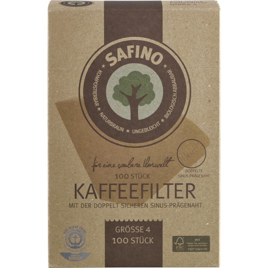 Öko Kaffeefilter Gr. 4 FSC zertifiziert