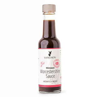 Würzsauce Worcestershire, Sanchon Bio
