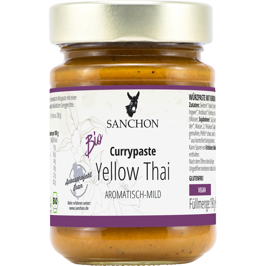 Bio Currypaste Yellow Thai