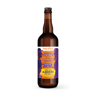 Bière ambrée 5° bio