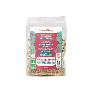 Coquillettes au petit épeautre bio