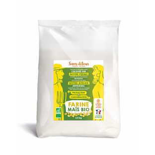 Farine Complète De Maïs Bio