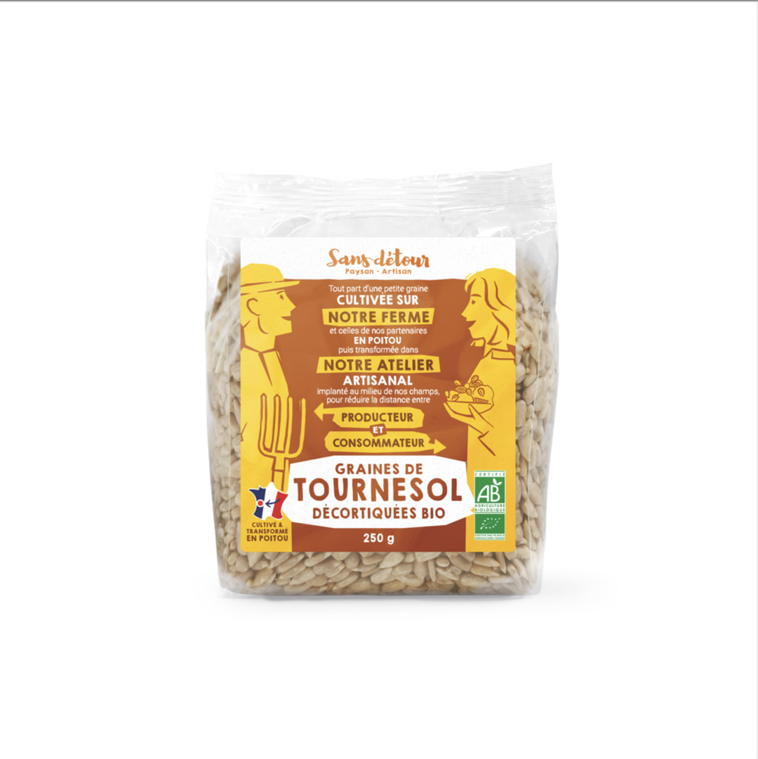 Graines De Tournesol Décortiquées Bio