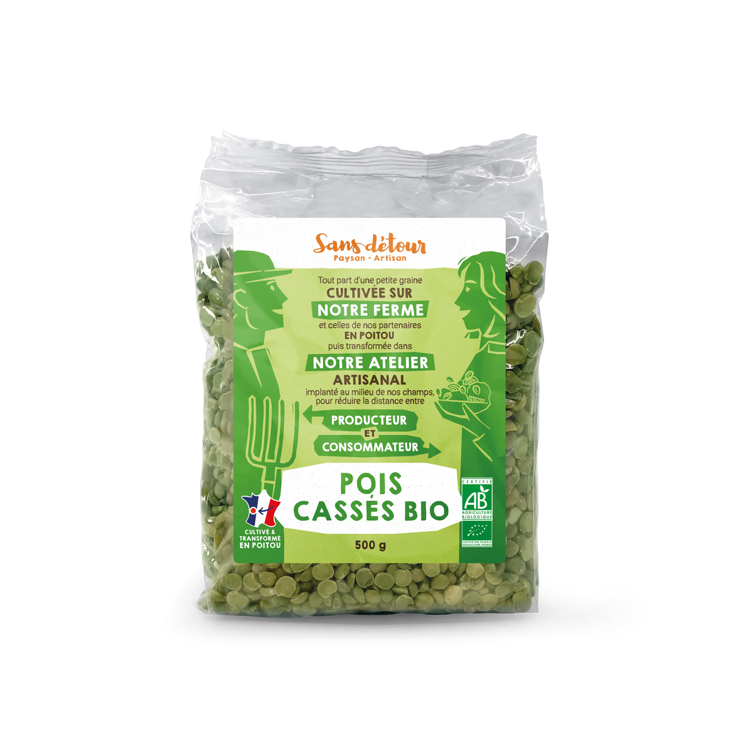 Pois Cassés Bio