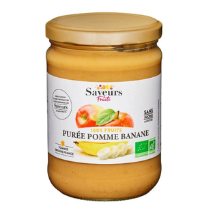 Purée Pommes Bananes Bio