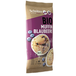 Bio Blaubeer-Muffins, glutenfrei
