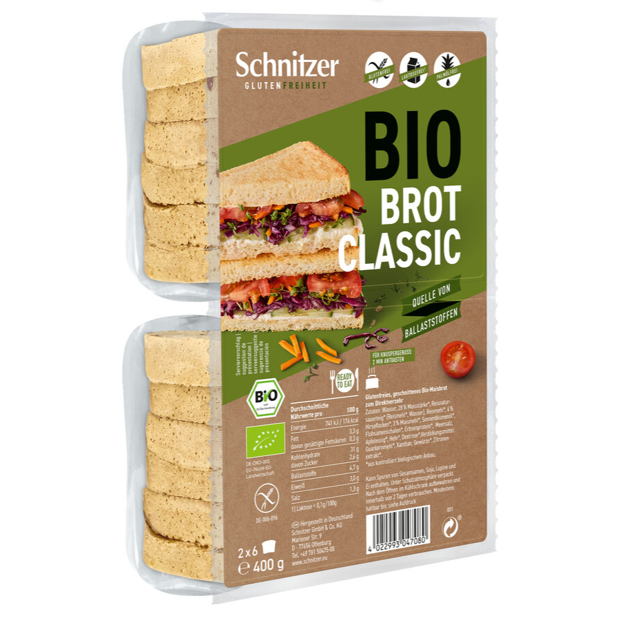 Bio Brot Classic, glutenfrei