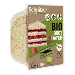 Bio Haferbrot, glutenfrei