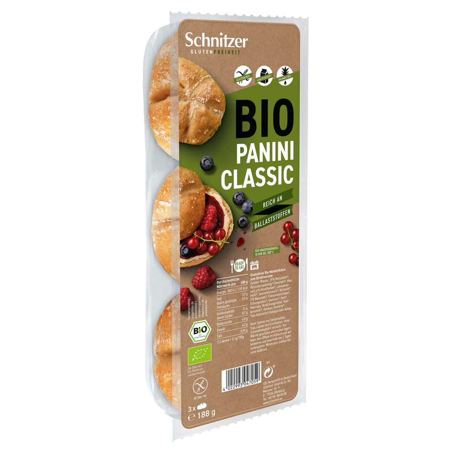 Bio Panini Royal, glutenfrei