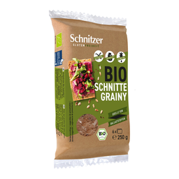 Bio Schnitte Grainy Saatenbrot, glutenfrei