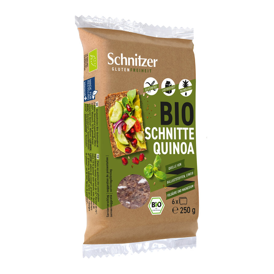 Bio Schnitte Quinoa, glutenfrei