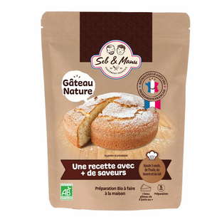 Préparation pour gâteau nature bio