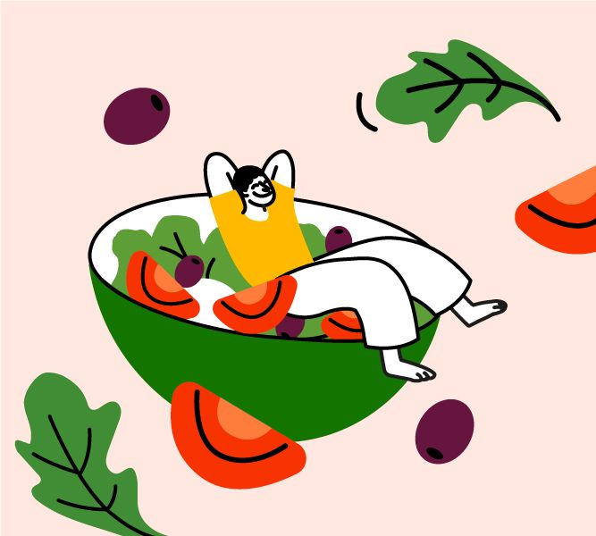 Sélection salades composées