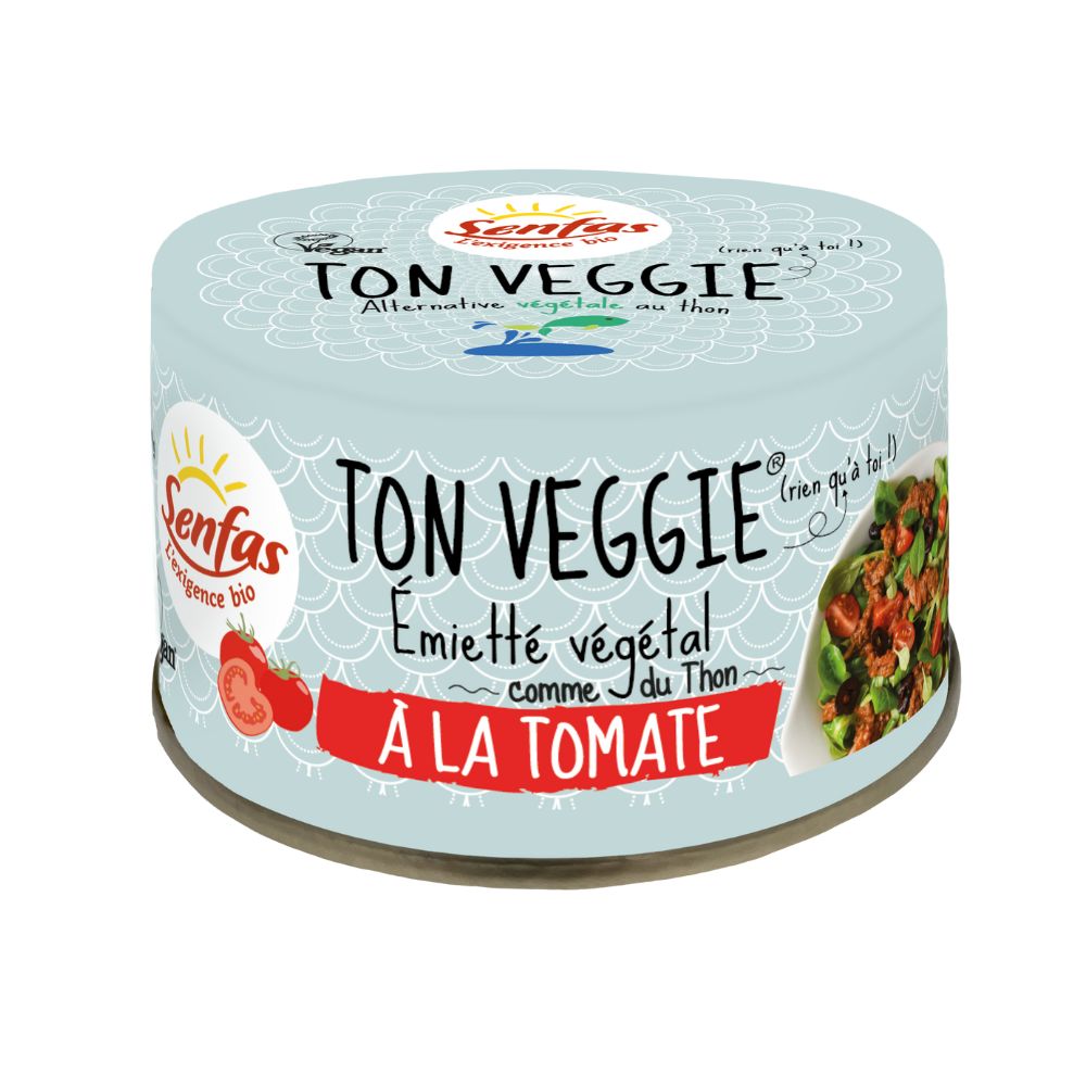 Ton veggie émietté tomate bio