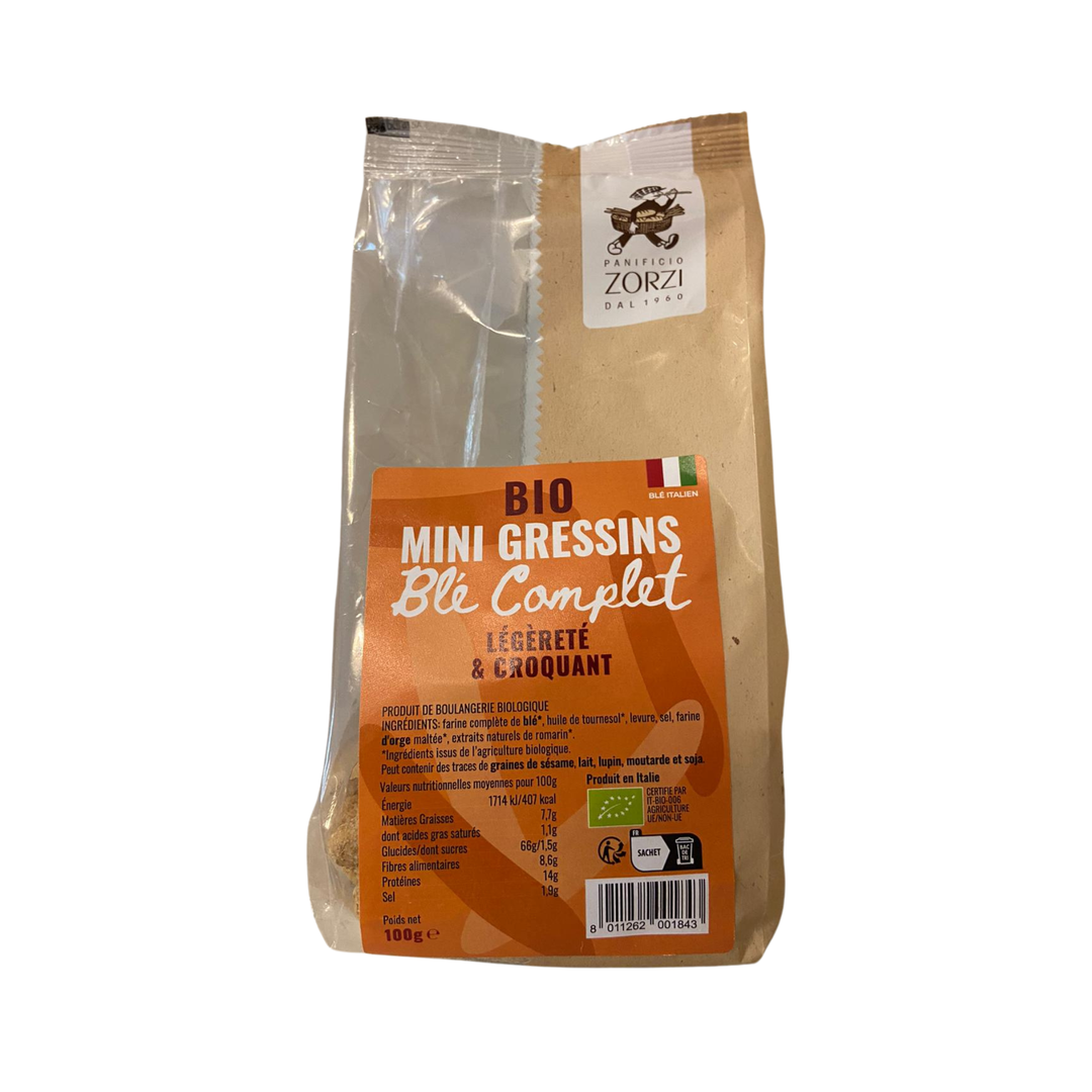 Gressins Intégrales Bio