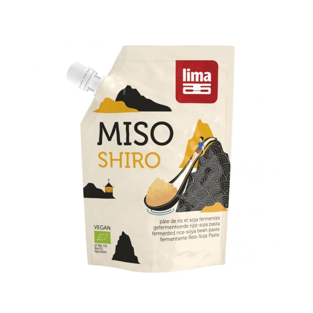 Shiro miso au riz et soja bio
