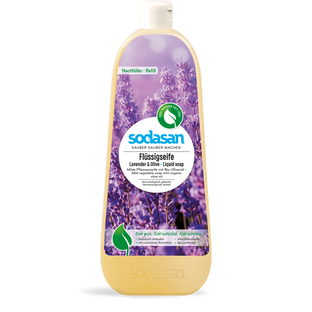 Flüssigseife Lavendel & Olive, Nachfüller 1l