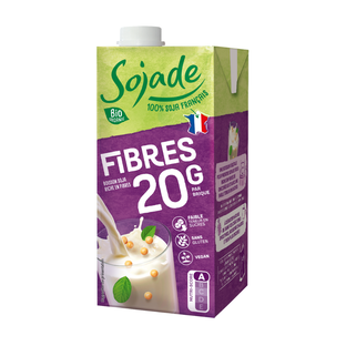 Boisson soja fibres bio