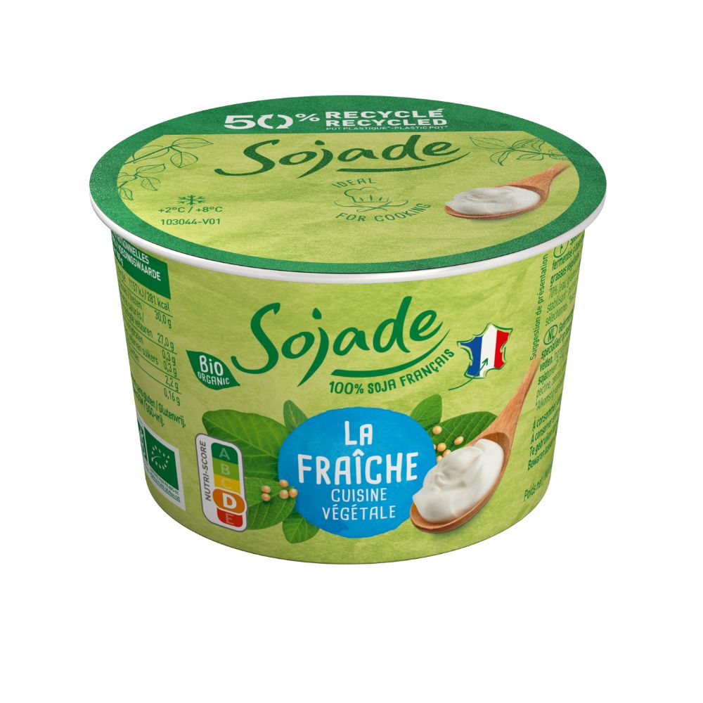 Crème fraîche végétale bio - 200g