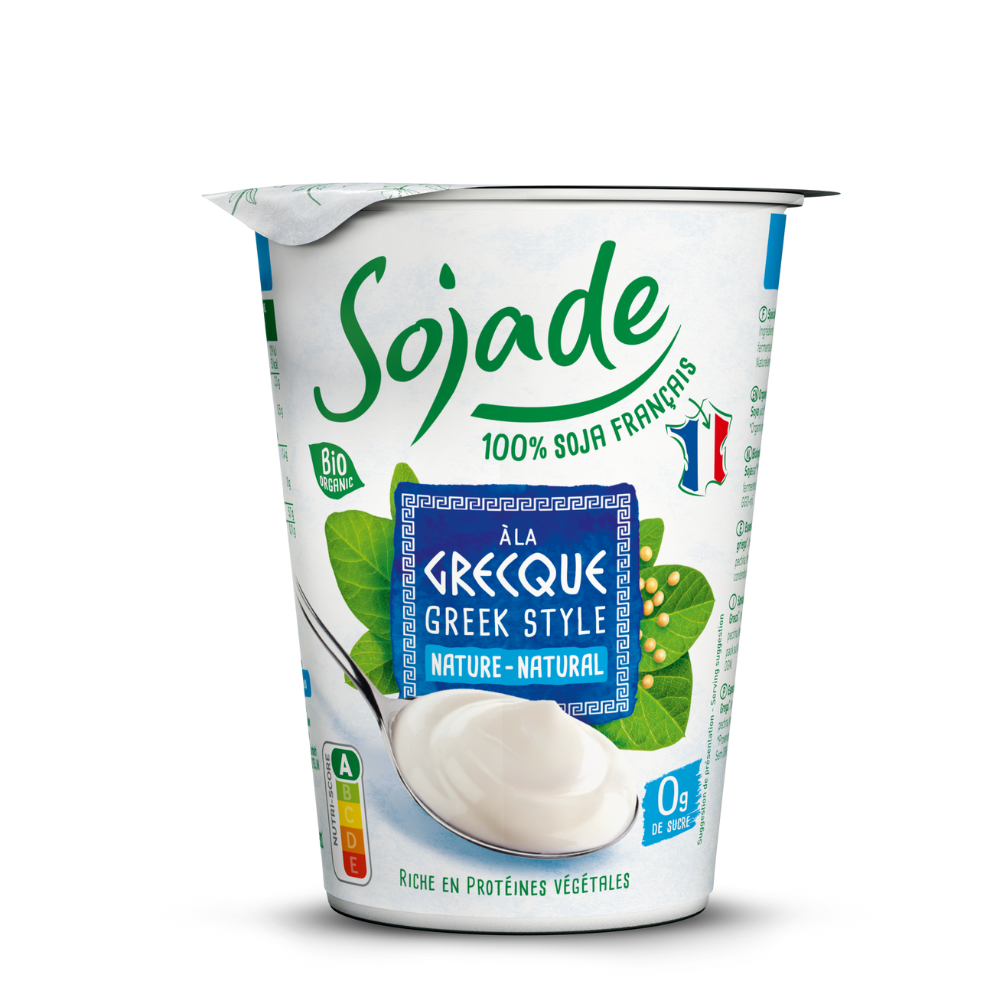 Dessert végétal soja à la grecque nature bio